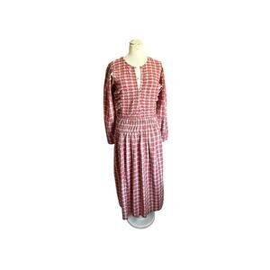Damson Madder Sienna Smocked Midi Dress – NWT – Size 12 424